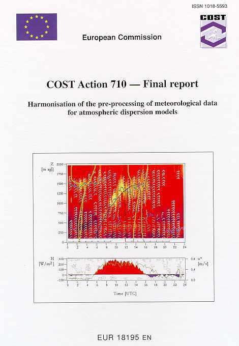COST710 Final report cover